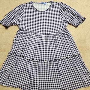 Draper James Lee Ann Dress in Gingham, NWT, XXL